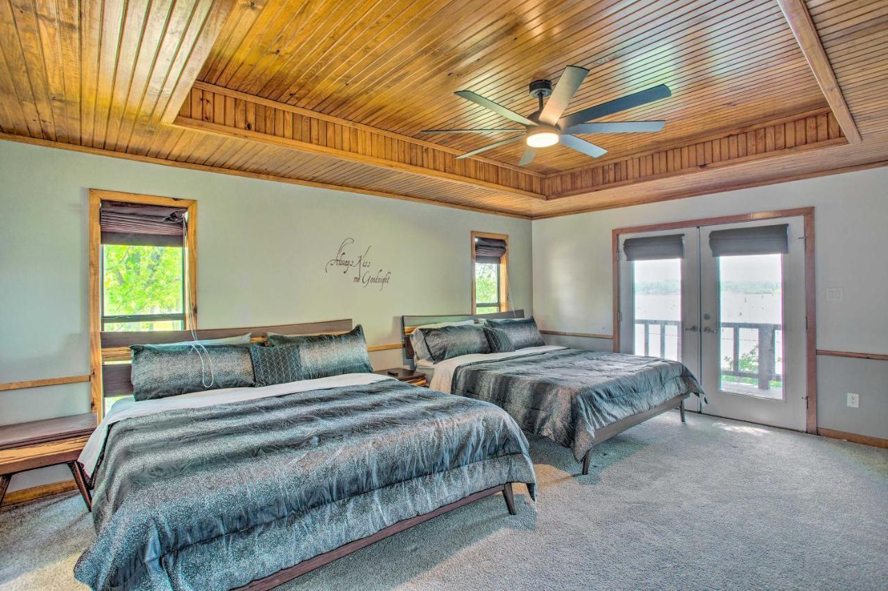Waterfront Yantis Retreat With Deck And Zipline! Villa Exterior photo