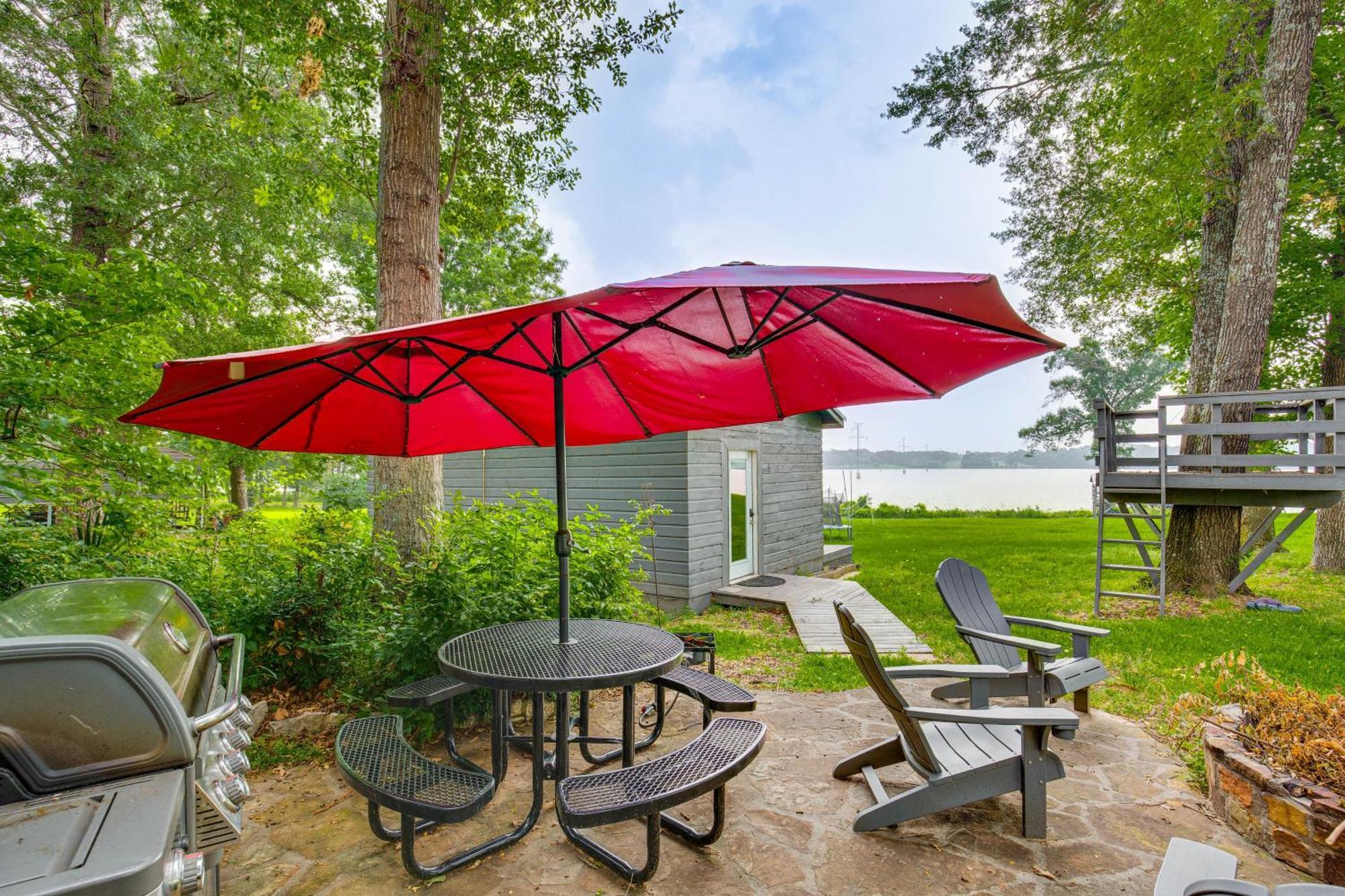 Waterfront Yantis Retreat With Deck And Zipline! Villa Exterior photo