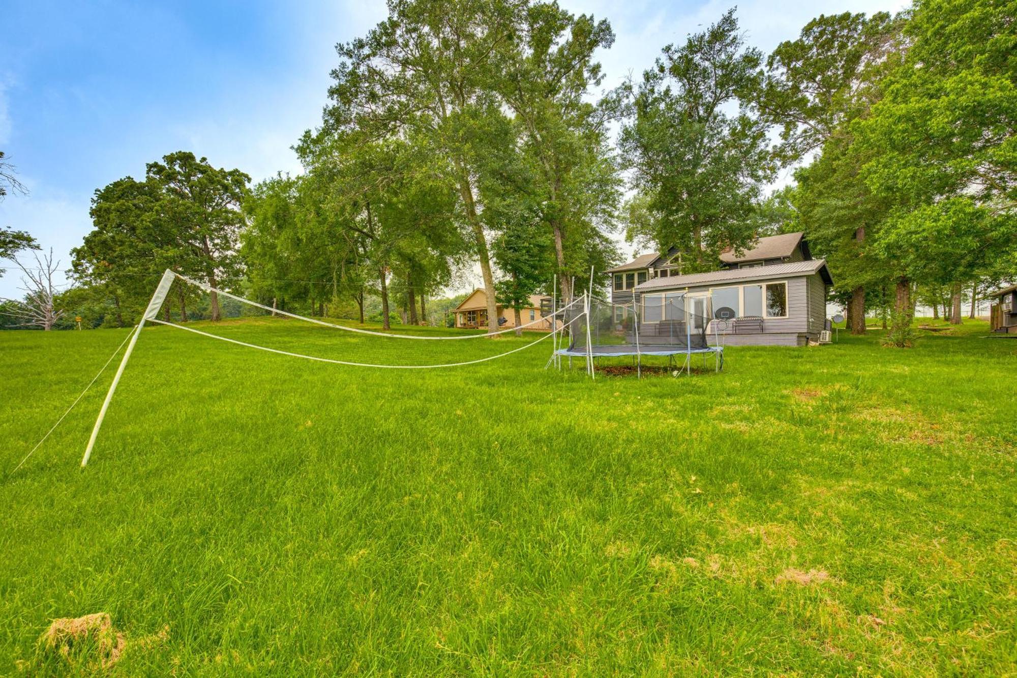 Waterfront Yantis Retreat With Deck And Zipline! Villa Exterior photo