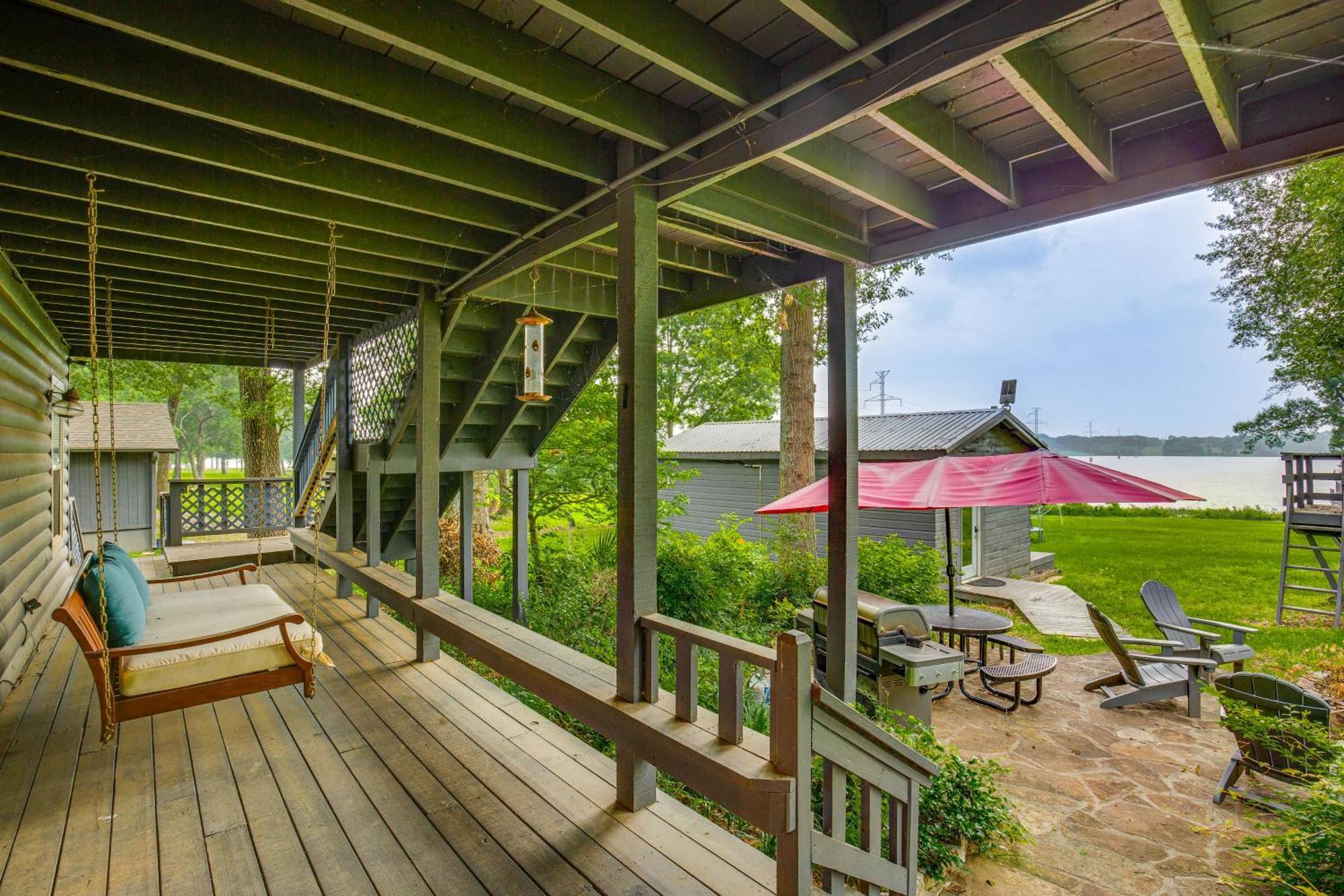 Waterfront Yantis Retreat With Deck And Zipline! Villa Exterior photo